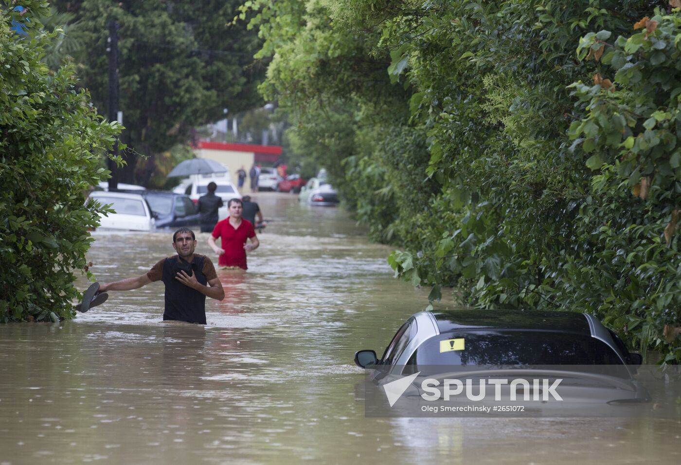 Sochi hit by flooding