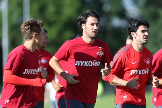 Soccer. FC Spartak Moscow training session