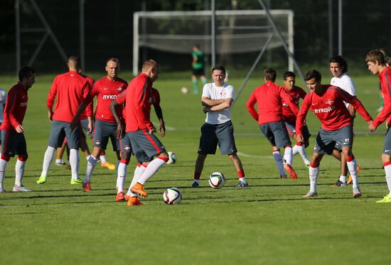 Soccer. FC Spartak Moscow training session