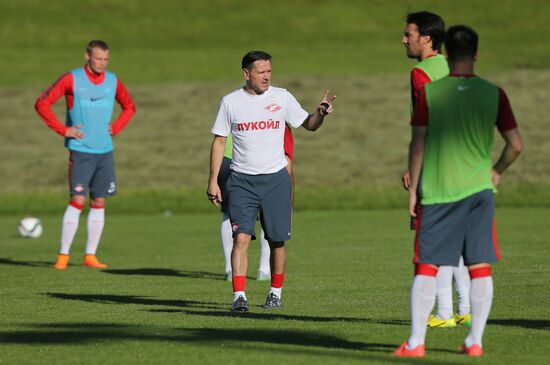 Soccer. FC Spartak Moscow training session