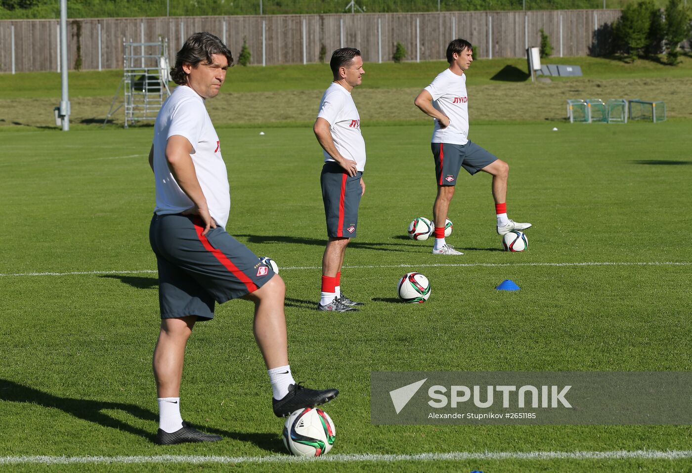 Soccer. FC Spartak Moscow training session