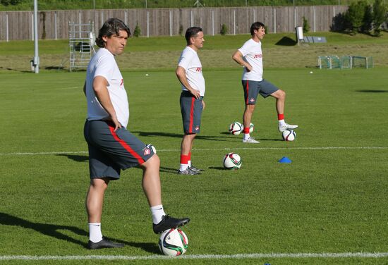 Soccer. FC Spartak Moscow training session