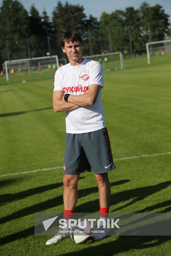 Soccer. FC Spartak Moscow training session