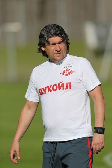 Soccer. FC Spartak Moscow training session