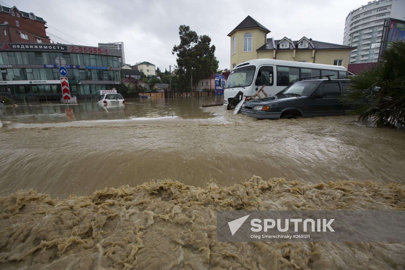 Sochi hit by flooding