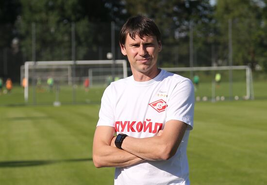 Soccer. FC Spartak Moscow training session