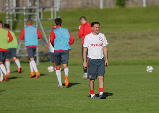 Soccer. FC Spartak Moscow training session