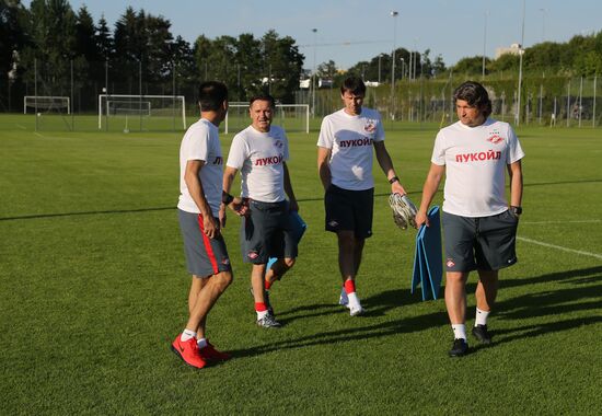 Soccer. FC Spartak Moscow training session