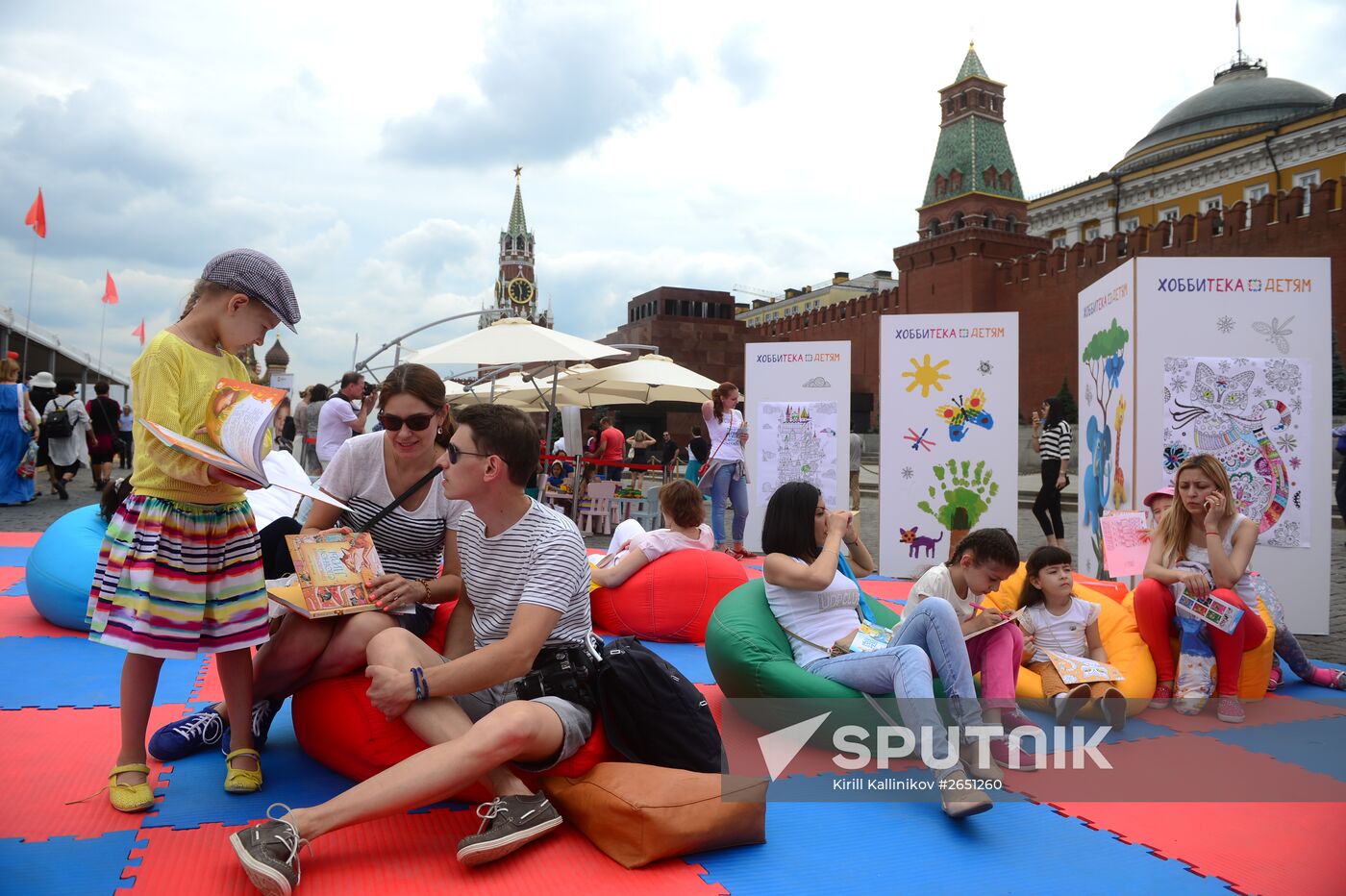 Books of Russia Festival on Moscow's Red Square. Day Two