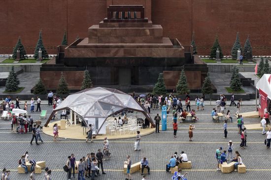 Books of Russia Festival on Moscow's Red Square. Day Two