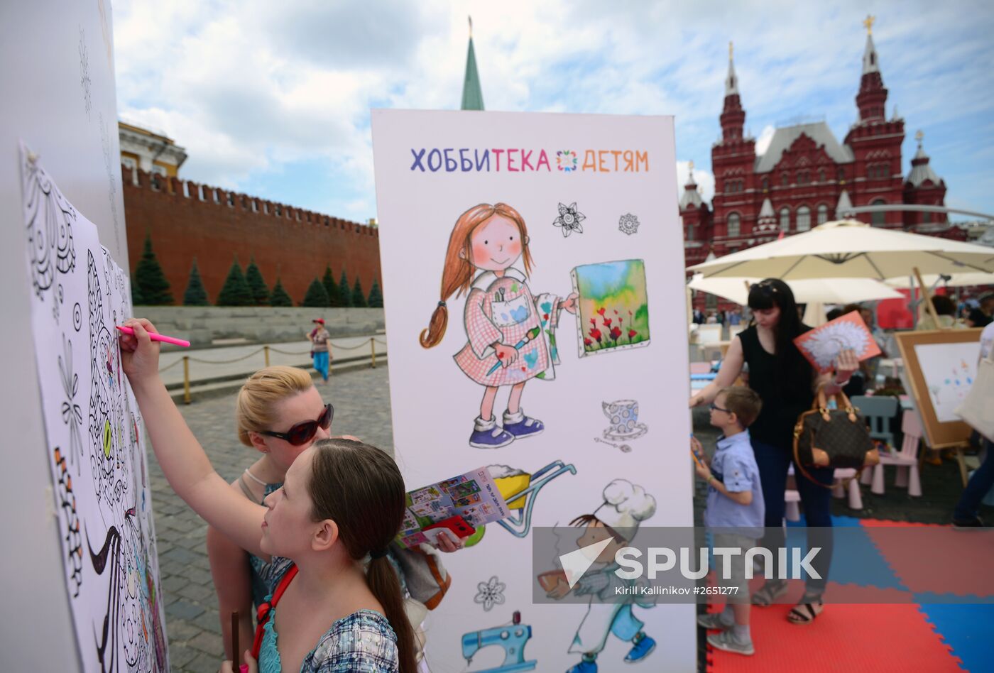 Books of Russia Festival on Moscow's Red Square. Day Two
