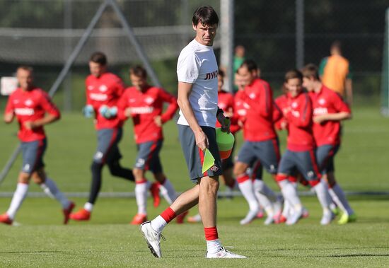 Soccer. FC Spartak Moscow training session
