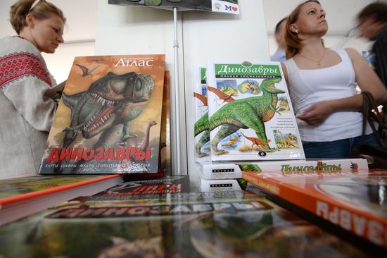 Books of Russia Festival on Moscow's Red Square. Day Two