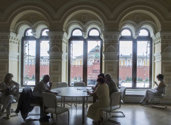 Books of Russia Festival on Moscow's Red Square. Day Two