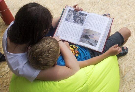 Books of Russia Festival on Moscow's Red Square. Day Two