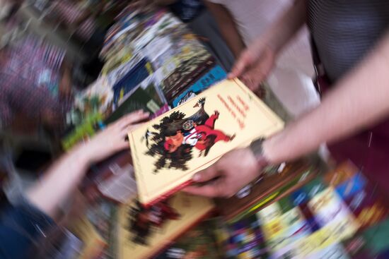 Books of Russia Festival on Moscow's Red Square. Day Two