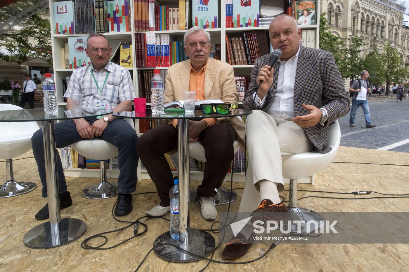 Books of Russia Festival on Moscow's Red Square. Day Two