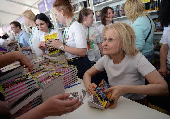 Books of Russia Festival on Moscow's Red Square. Day Two