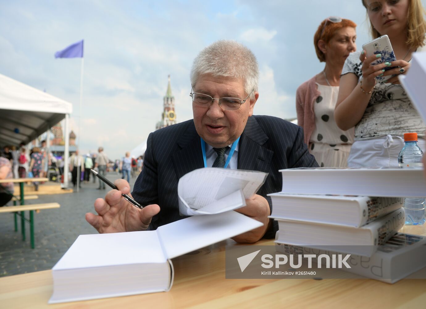 Books of Russia Festival on Moscow's Red Square. Day Two