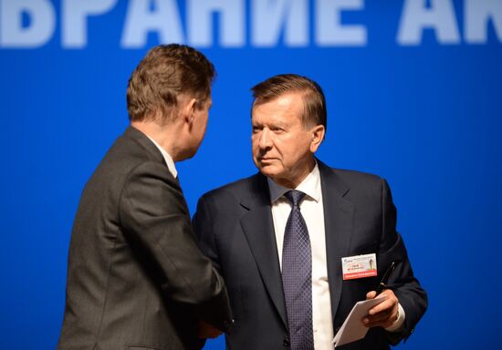 Annual General Meeting of Gazprom shareholders