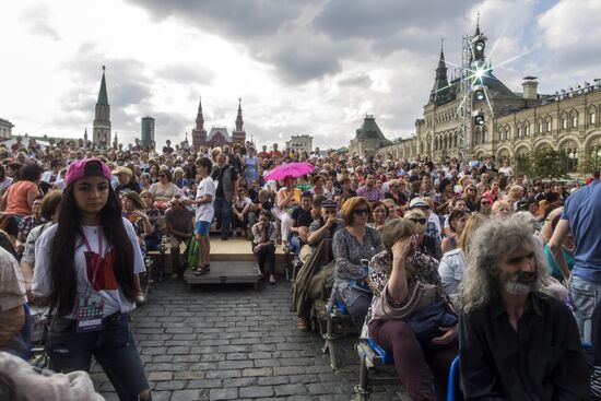 Books of Russia Festival on Moscow's Red Square. Day Two