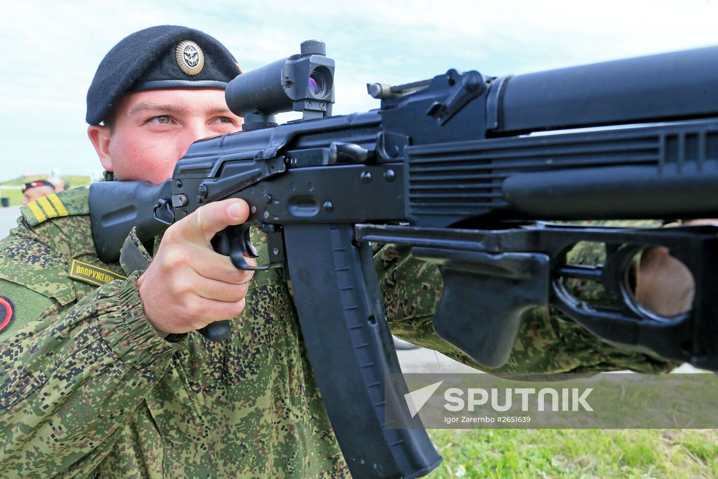 Competition for field training of Marine coastal forces of the Navy "Baltic derby-2015"