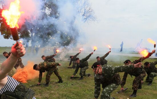 Competition for field training of Marine coastal forces of the Navy "Baltic derby-2015"