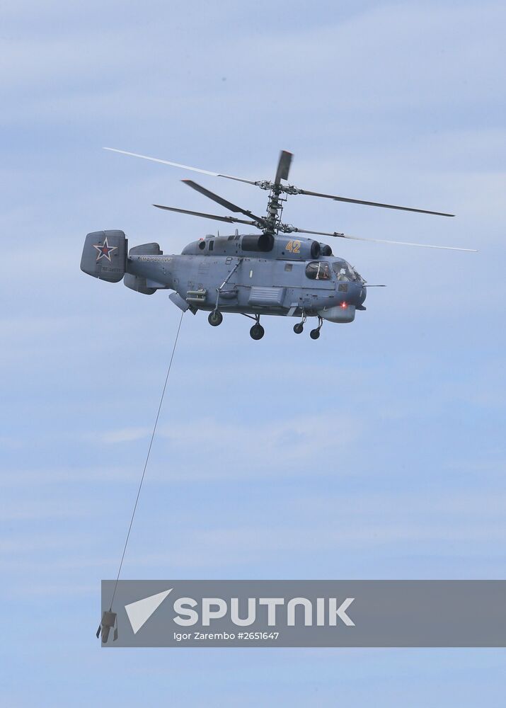 Competition for field training of Marine coastal forces of the Navy "Baltic derby-2015"
