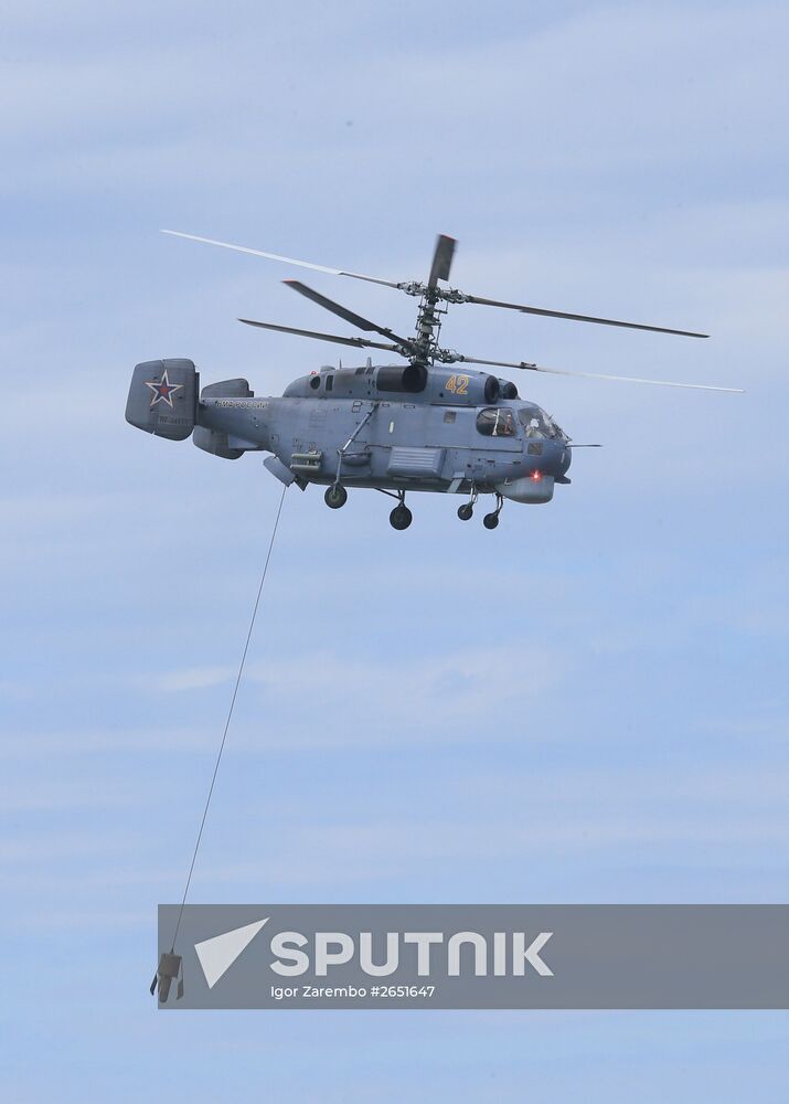 Competition for field training of Marine coastal forces of the Navy "Baltic derby-2015"