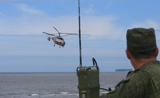 Competition for field training of Marine coastal forces of the Navy "Baltic derby-2015"