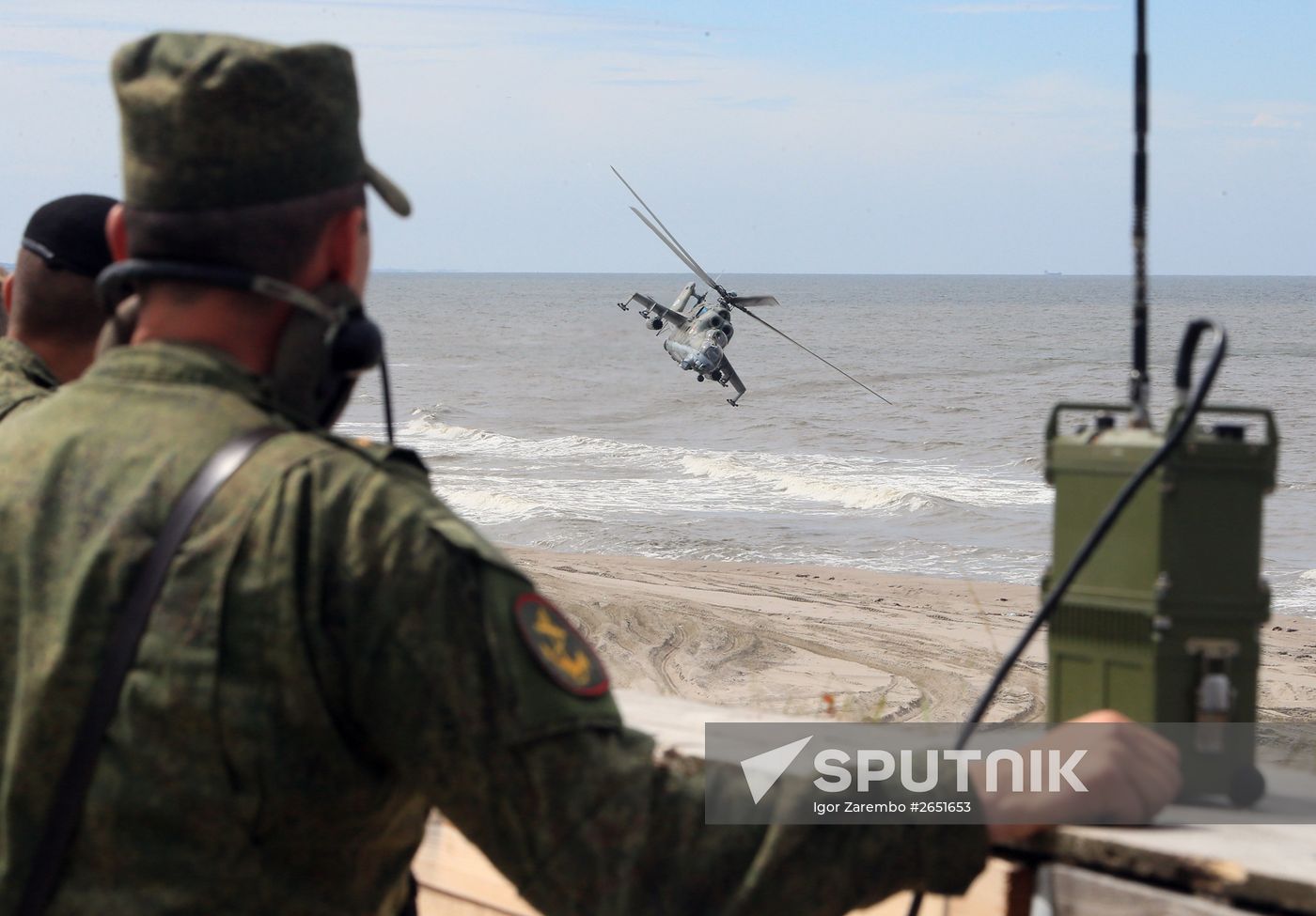 Competition for field training of Marine coastal forces of the Navy "Baltic derby-2015"