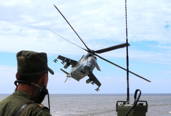 Competition for field training of Marine coastal forces of the Navy "Baltic derby-2015"