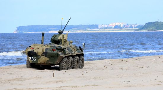 Competition for field training of Marine coastal forces of the Navy "Baltic derby-2015"