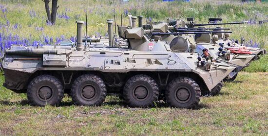 Competition for field training of Marine coastal forces of the Navy "Baltic derby-2015"