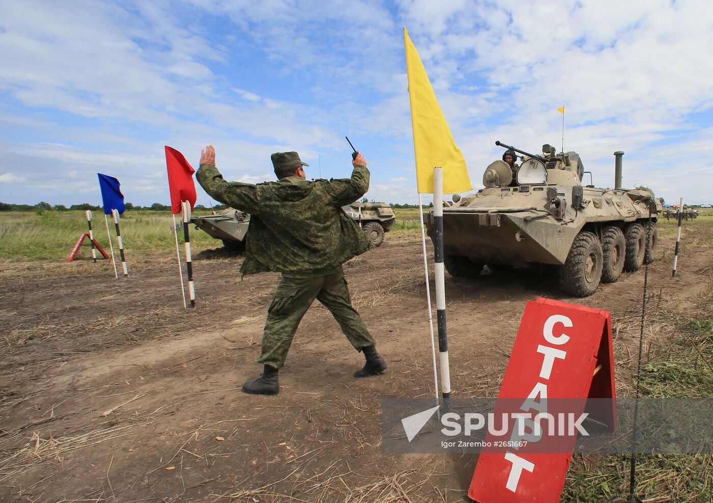 Competition for field training of Marine coastal forces of the Navy "Baltic derby-2015"