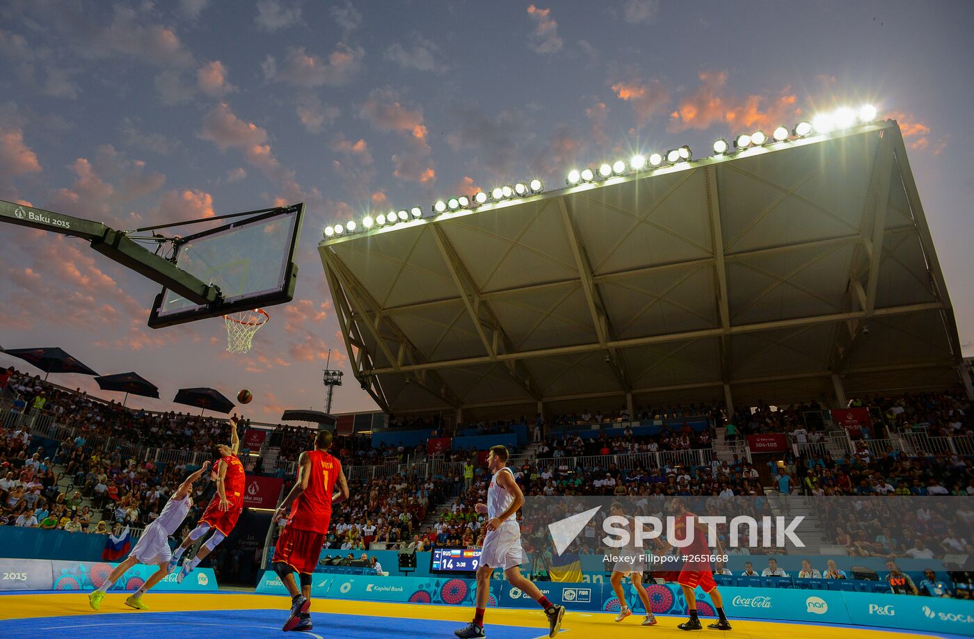 First European Games. Basketball 3x3. Day Four