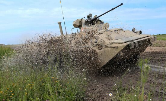 Competition for field training of Marine coastal forces of the Navy "Baltic derby-2015"