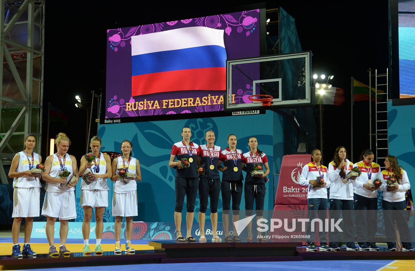 First European Games. Basketball 3x3. Day Four