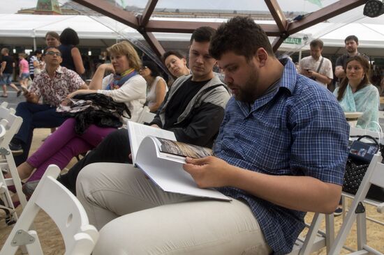 Books of Russia Festival on Moscow's Red Square. Day Two