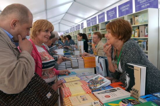 Books of Russia Festival on Moscow's Red Square. Day Three