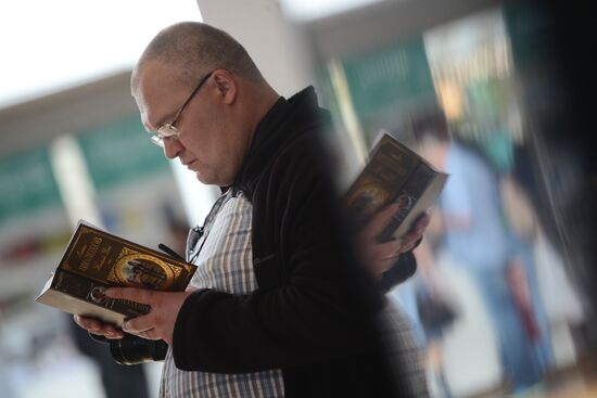Books of Russia Festival on Moscow's Red Square. Day Three
