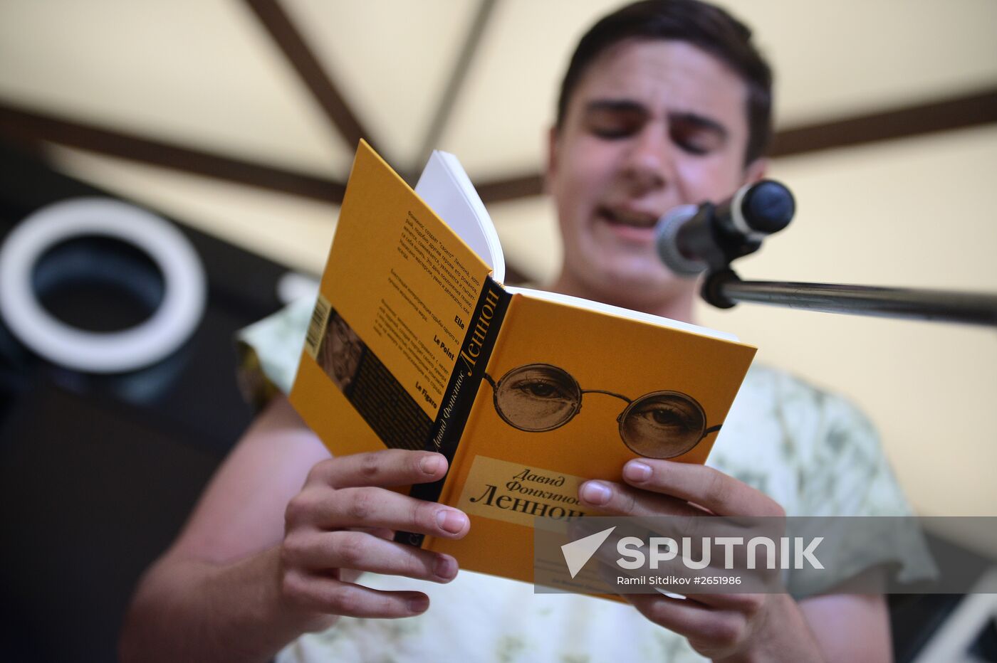 Books of Russia Festival on Moscow's Red Square. Day Three