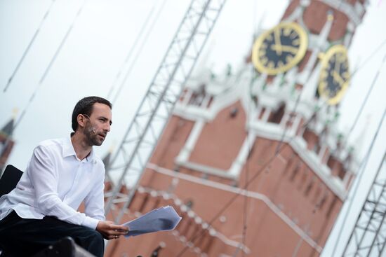 Books of Russia Festival on Moscow's Red Square. Day Three