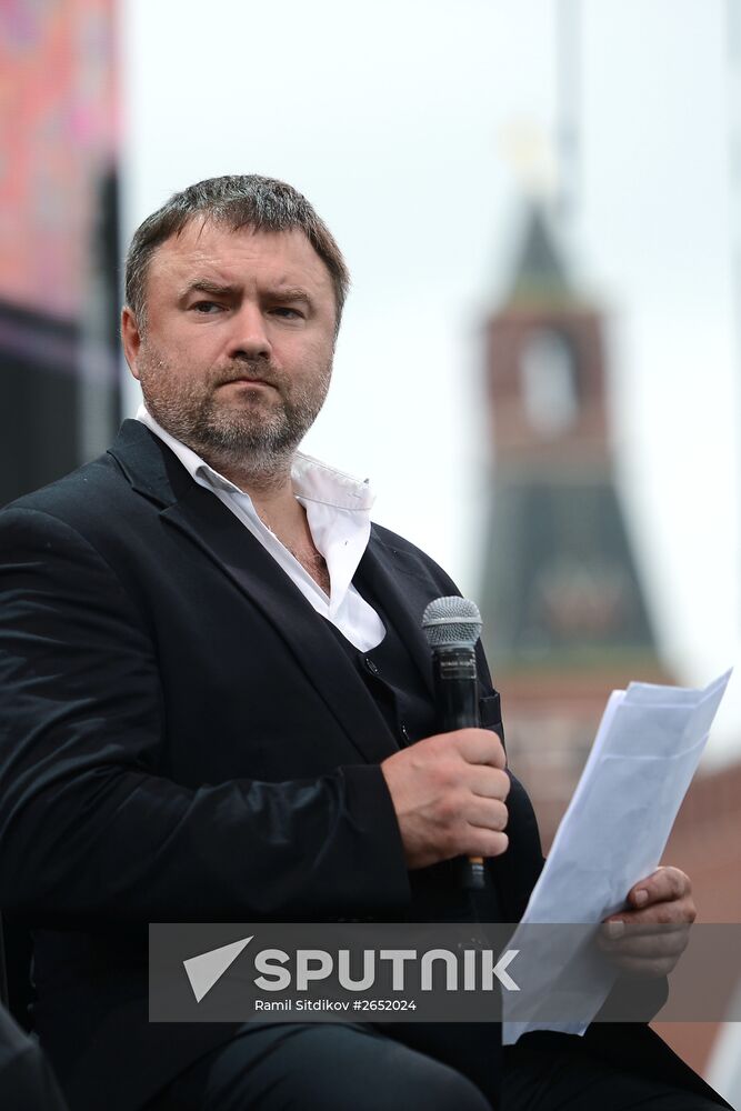 Books of Russia Festival on Moscow's Red Square. Day Three