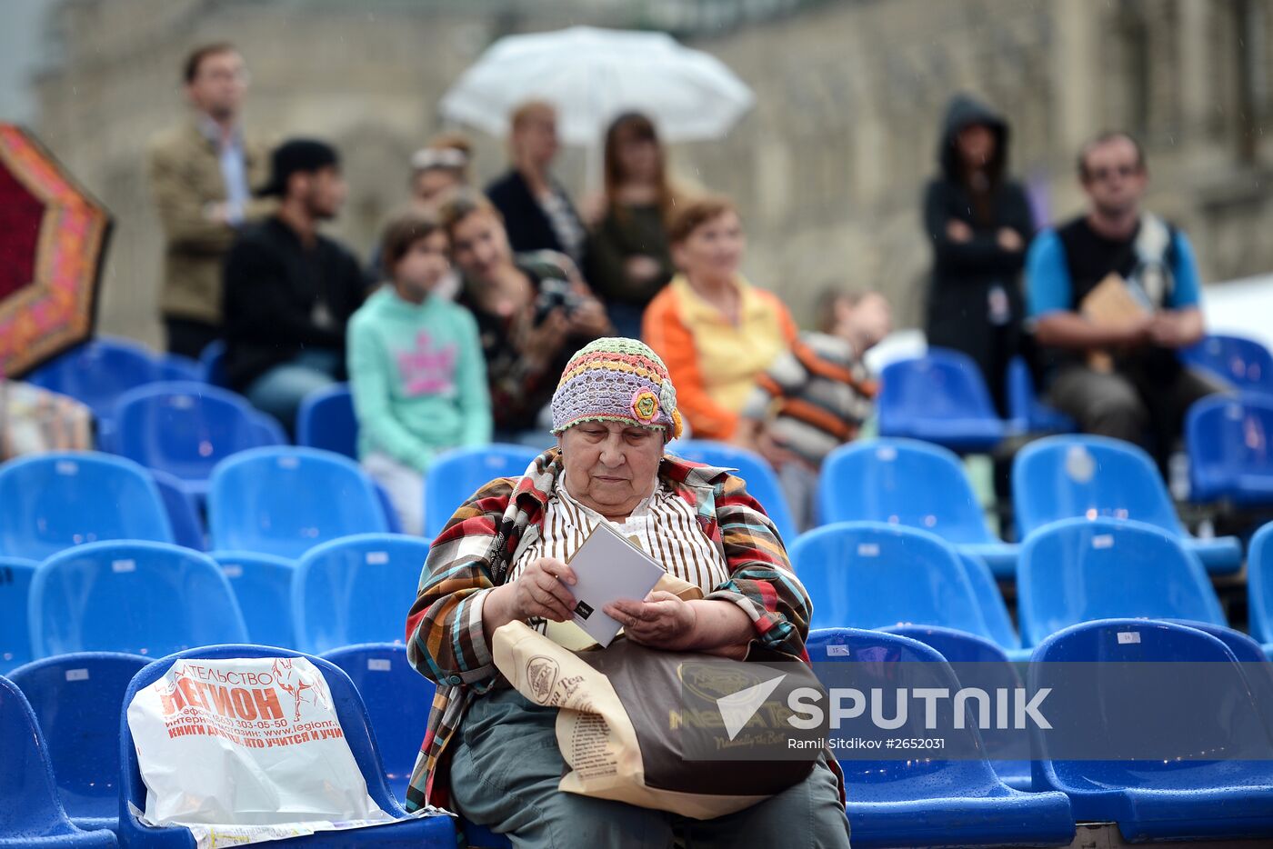 Books of Russia Festival on Moscow's Red Square. Day Three