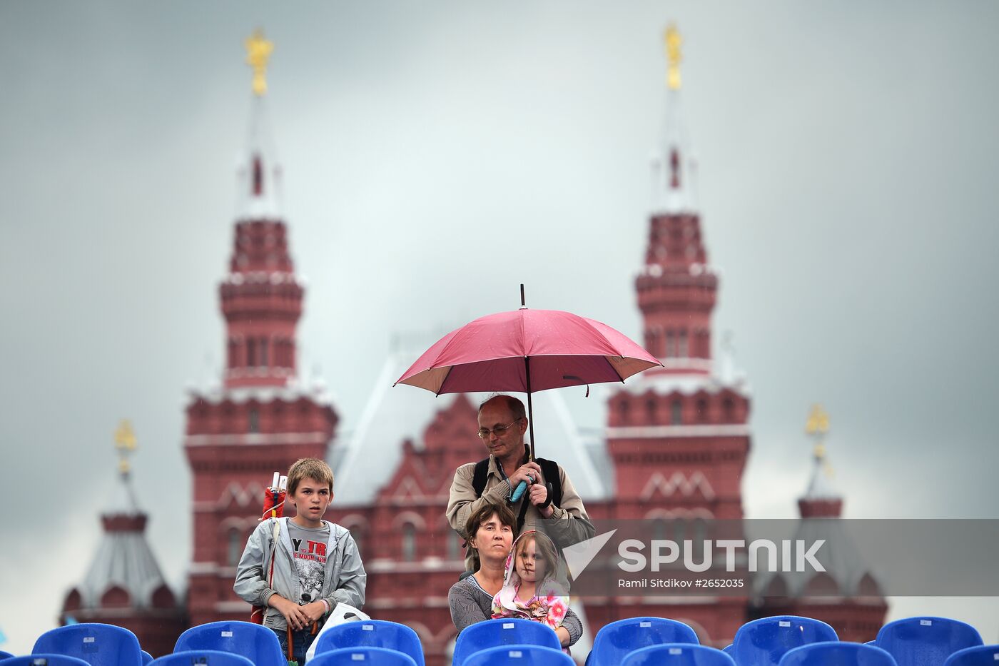 Books of Russia Festival on Moscow's Red Square. Day Three