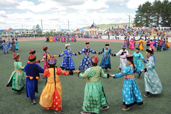 "Zunay Naadan 2015" culture and sports festival in Trans-Baikal territory