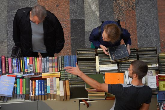 Books of Russia Festival on Moscow's Red Square. Day Three