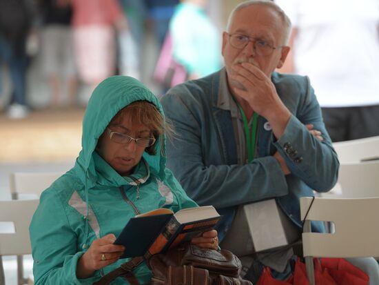 Books of Russia Festival on Moscow's Red Square. Day Three