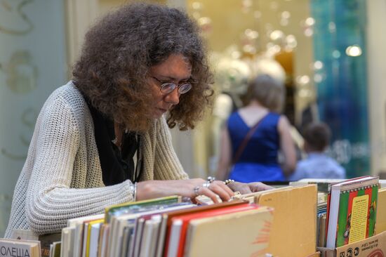 Books of Russia Festival on Moscow's Red Square. Day Three
